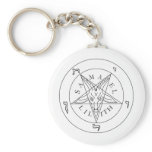 Seal of Baphomet Key Chains