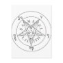 Seal of Baphomet Post Card