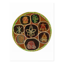 SEAL of HEAL :  Karuna Reiki Emblem Postcards
