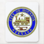 Seal of Houston Mousepads
