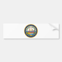 SEAL OF NEW HAMPSHIRE BUMPER STICKER