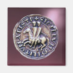 SEAL OF THE KNIGHTS TEMPLAR REFRIGERATOR MAGNETS