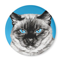 Seal Point Siamese Magnet