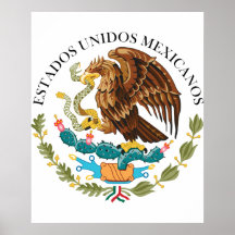 Seal the Government Mexico, Mexico Print