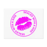 Sealed With A Kiss postcards