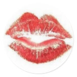 "Sealed with a kiss" Sticker