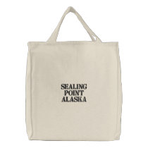 SEALINGPOINTALASKA CANVAS BAG
