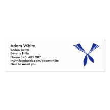 Seaman uniform business cards