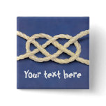 Seamen's Knot - Carrick Bend buttons