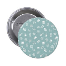 Seamless gadgets background texture button