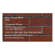 Seamless Red Brick Wall Texture That Tiles As A Pa Business Card Templates
