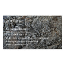 Seamless Rock Texture Detail Business Card Template