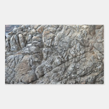 Seamless Rock Texture Detail Rectangle Stickers