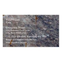 Seamless Rock Texture with Lichens Business Card Template