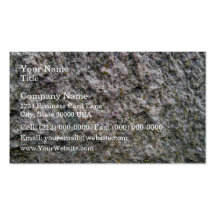Seamless Rock Texture with Lichens in Detail Business Cards