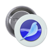 SeaMonkey Logo Pinback Button