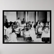 Seamstress African American 1900 Posters