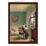 Seamstress At The Window cards