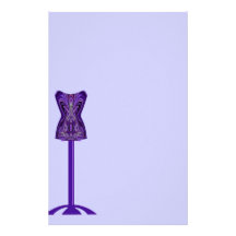 Seamstress Dress Form Stationery