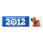 seamus romney obama bumper sticker bumper stickers