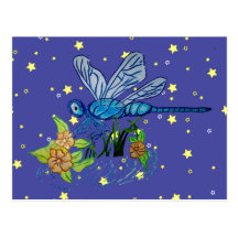 Searching Dragonfly Post Cards