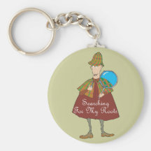 Searching For My Roots Key Chain