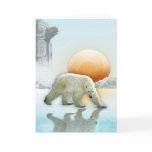 Searching POLAR BEAR III Greeting Card