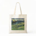 Seascape at Saintes-Maries by Vincent van Gogh bags