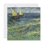 Seascape at Saintes-Maries by Vincent van Gogh invitations