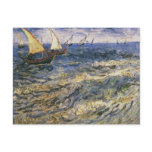 Seascape at Saintes-Maries by Vincent van Gogh Postcards