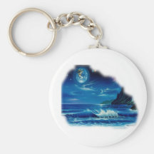 SeaScapes by FishTs.com Keychain