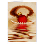 Seashell Christmas Card
