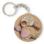 SEASHELLS by SHARON SHARPE keychains