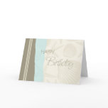 Seashells Happy Birthday Card