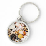 Seashells Pattern Keychain