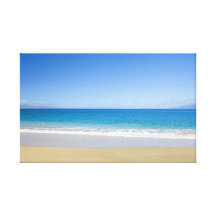 Seaside 18 Stretched Canvas Print