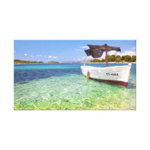Seaside  20   Stretched Canvas Print