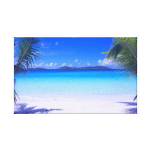 Seaside 21 Stretched Canvas Print