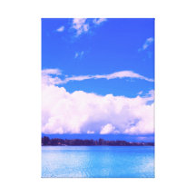 Seaside 26 Stretched Canvas Print