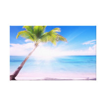 Seaside 5 Stretched Canvas Print