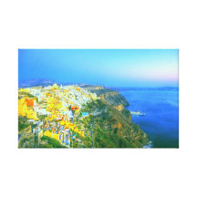 Seaside 6 Stretched Canvas Print