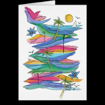 Seaside Golf cards