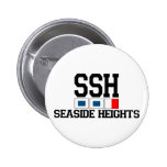 Seaside Heights. Pinback Buttons