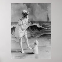 Seaside Pet Tricks, 1910s Posters