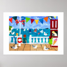 Seaside Poster