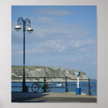Seaside view posters