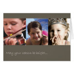 Season Be Bright Folded Card-stone