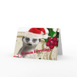 Season Greeting Meerkat Greeting Cards