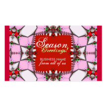 Season Greetings Business Card