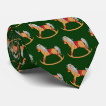 Season Greetings: Rocking Horse Tie